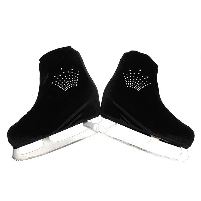 Nasinaya Figure Skating Shoes Cover Velvet for Kids Adult Protective
