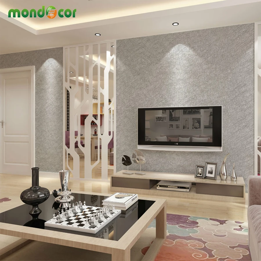 

60cmX10m Silk Pattern Self adhesive Wallpaper Waterproof Vinyl PVC Wall Paper Sticker for Kitchen Living Room Bedroom Home Decor