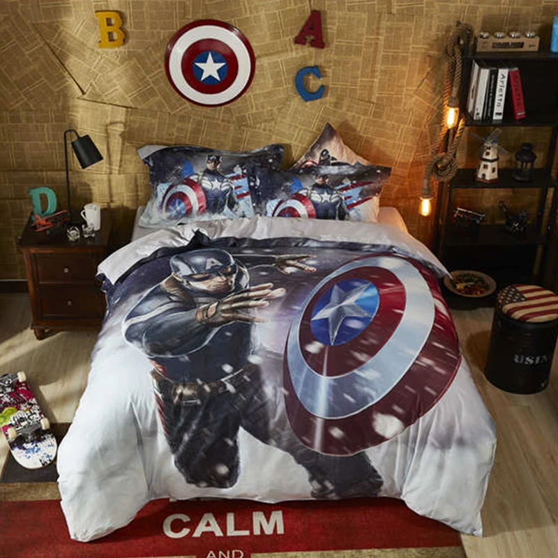 Marver Authentic au king size, Комплект постельного белья для детей, пододеяльник AU queen, 3-4 шт., 3d принт, подарок на день рождения, горячая распродажа