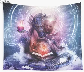 

Perhaps The Dreams Are Of Soulmates Wall Tapestry Cover Beach Towel Throw Blanket Picnic Yoga Mat Home Decoration