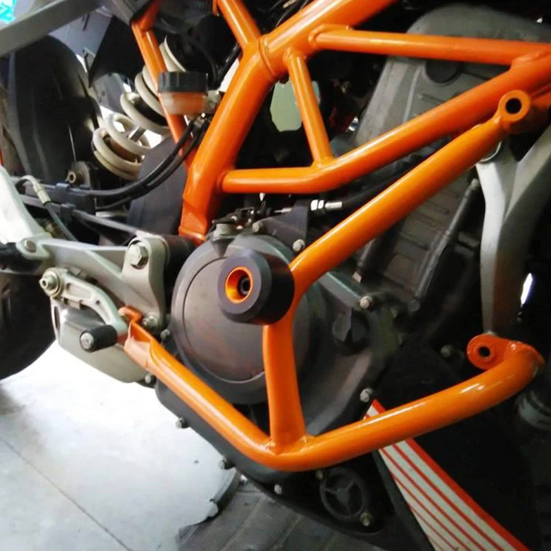 Для KTM 390 DUKE 390 2013 ограждение двигателя мотоцикла защита от Краш баров Рамка протектор Оранжевый