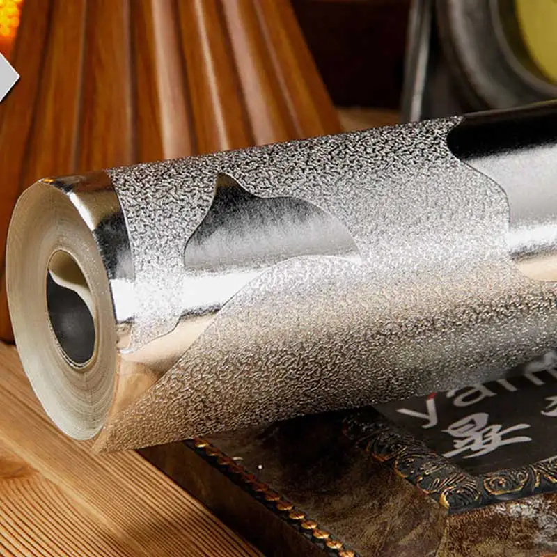 Classic Luxury Damask Gold Foil Silver Wall Paper Glitter Wallpaper Mural Ceiling Bedroom Sofa TV Background Wall Home Decor Classic Luxury Damask Gold Foil Silver Wall Paper Glitter Wallpaper Mural Ceiling Bedroom Sofa TV Background Wall Home Decor