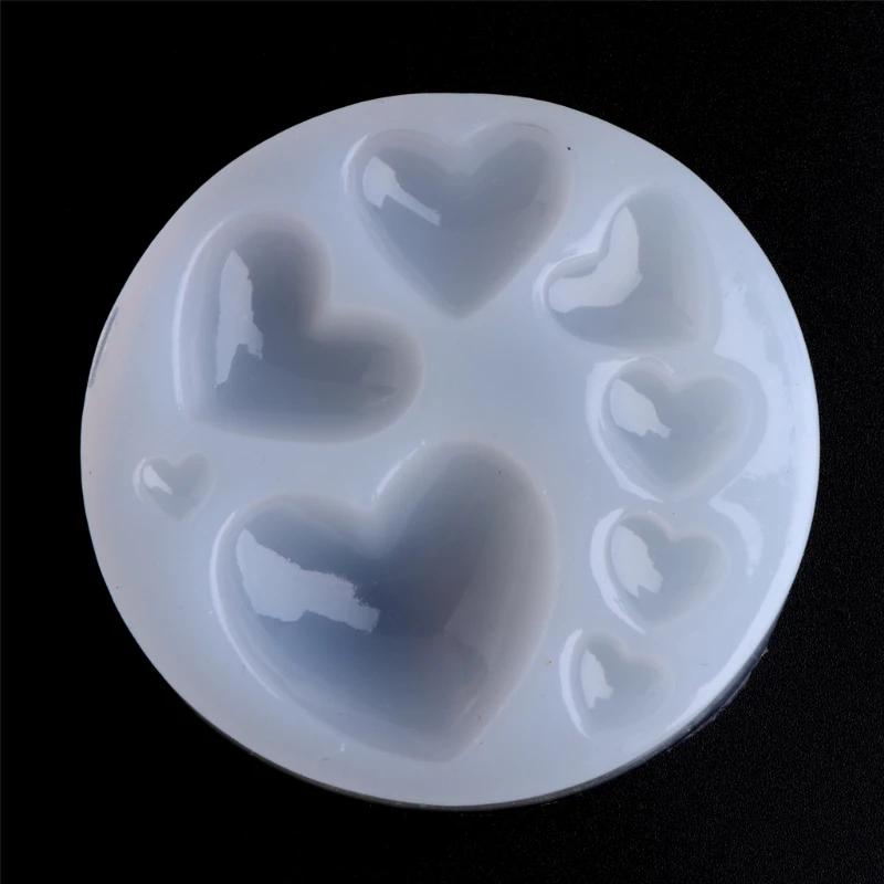 Silicone Mold font b Jewelry b font Model Mould font b Tools b font Heart Shapes