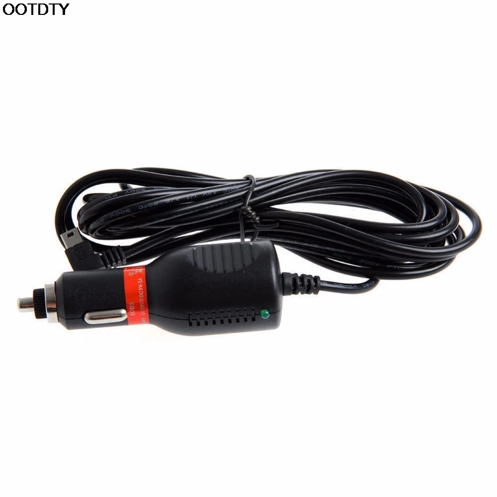  USB Auto Fahrzeug Mini DC Power Ladegerät Adapter Kabel Für GARMIN für GPS Nüvi 2A # L060 # neue he