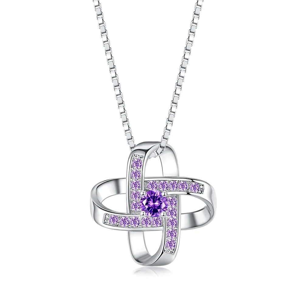 2021 новые кристаллы от Swarovski простое ожерелье в форме сердца вечность личность