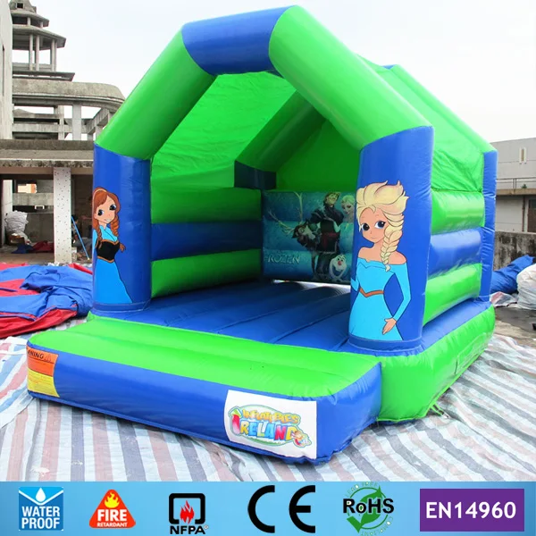

Commercial Cartoon Inflatable Bouncer with Raincover on Top for sale in stock