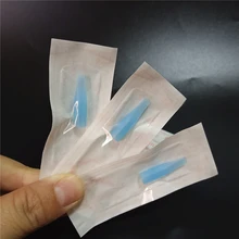 50 шт. 7F индивидуально упакованные иглы тату иглы колпачки для постоянного макияжа Солнечный свет бровей Губы машина