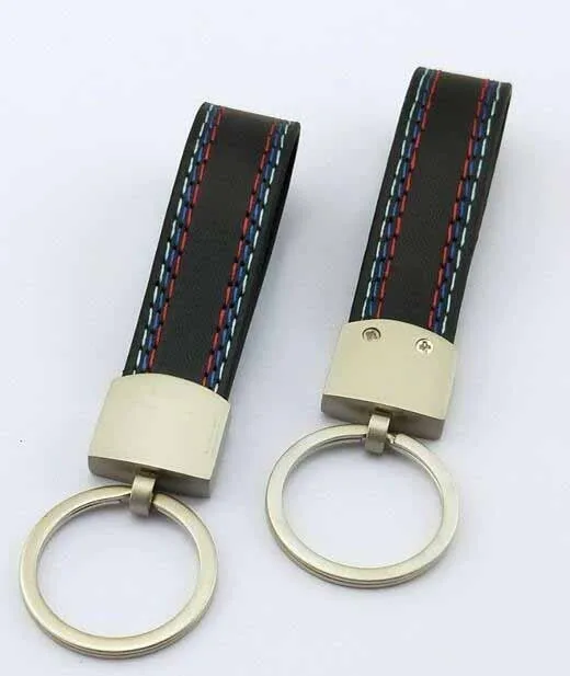 

Wholesale 10PCS Car Keychain Key Ring Metal Keyring for BMW M audi sline rs vw VOLKSWAGEN R Cadillac Auto Key Chain car-styling