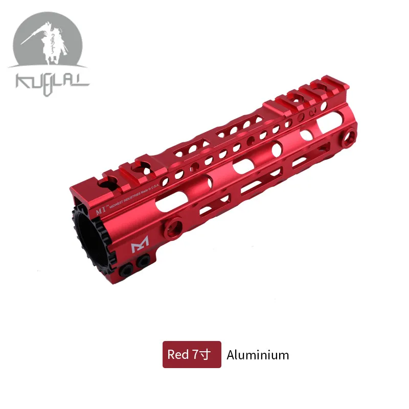 AR-15 M4 جدا خفيفة الوزن الشحن تعويم مي Handguard الادسنس التكتيكي Picatinny السكك الحديدية قاعدة Forend نطاق جبل M-LOK 7 ''9 ''12''