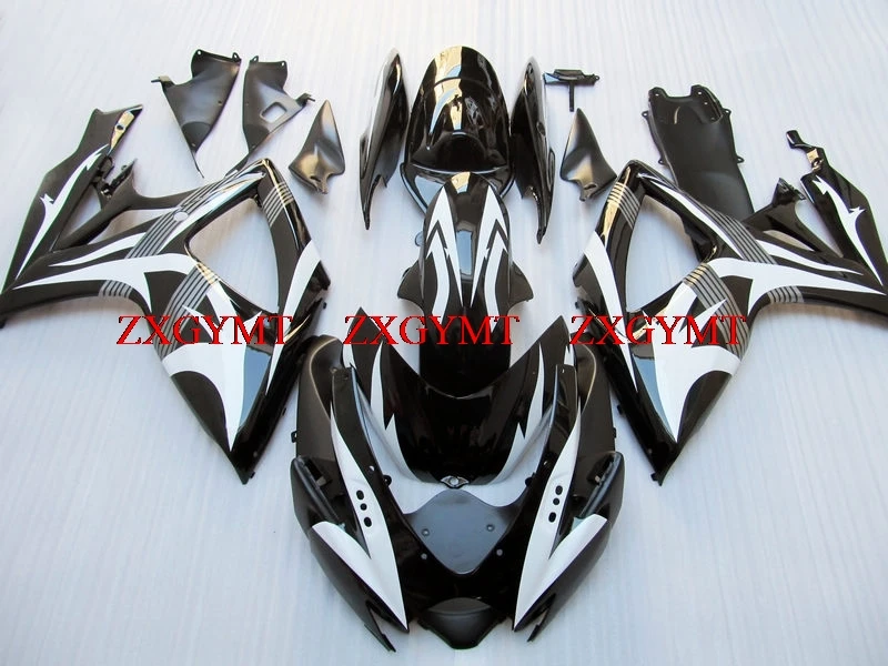 

Motorcycle Fairing for GSXR 600 2006 - 2007 K6 Bodywork for Suzuki GSXR750 07 Black White Bodywork GSXR 600 07