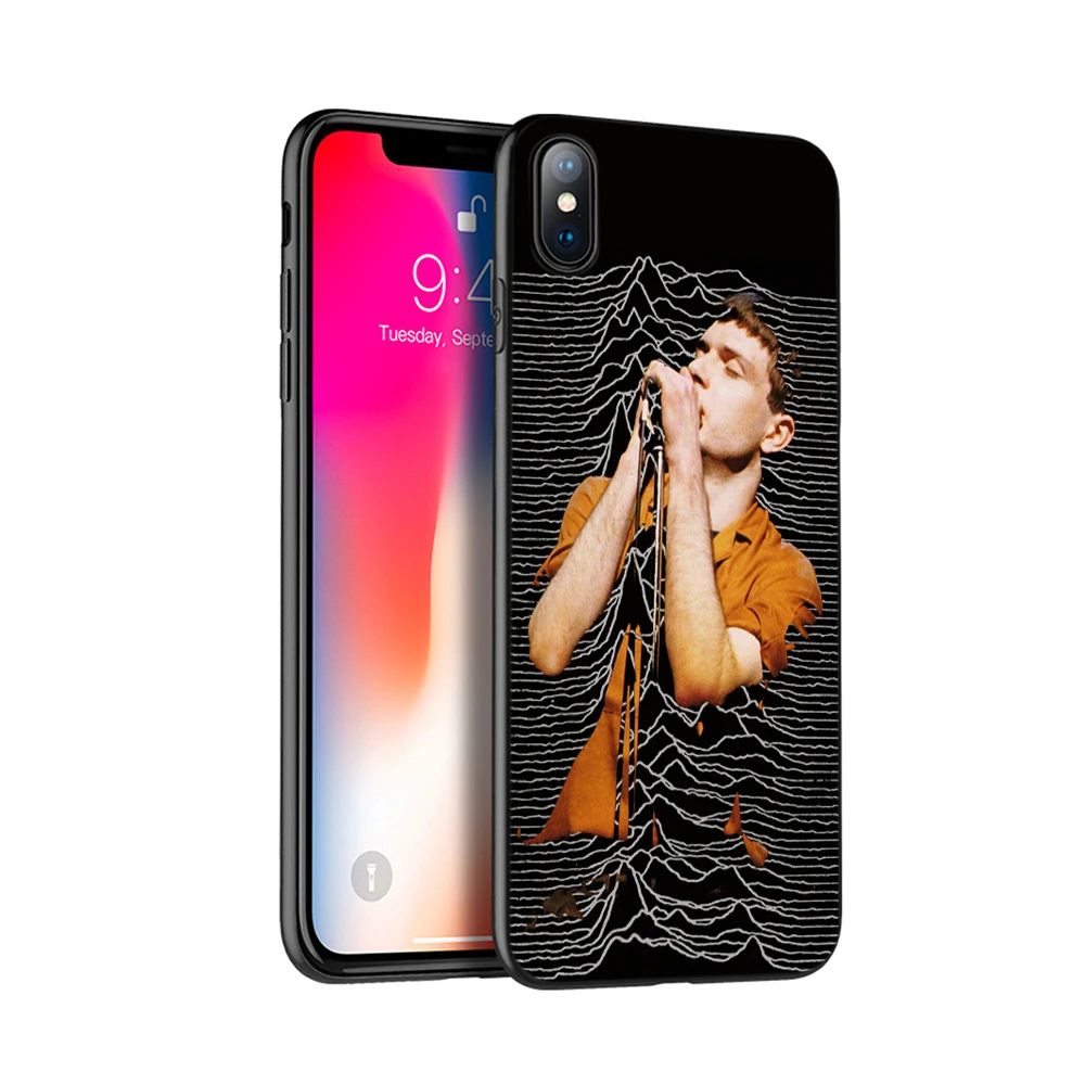 Черный ТПУ чехол для iphone 5 6 6s 7 8 plus x 10 силиконовый XR XS 11 pro MAX joy division|Бамперы| |