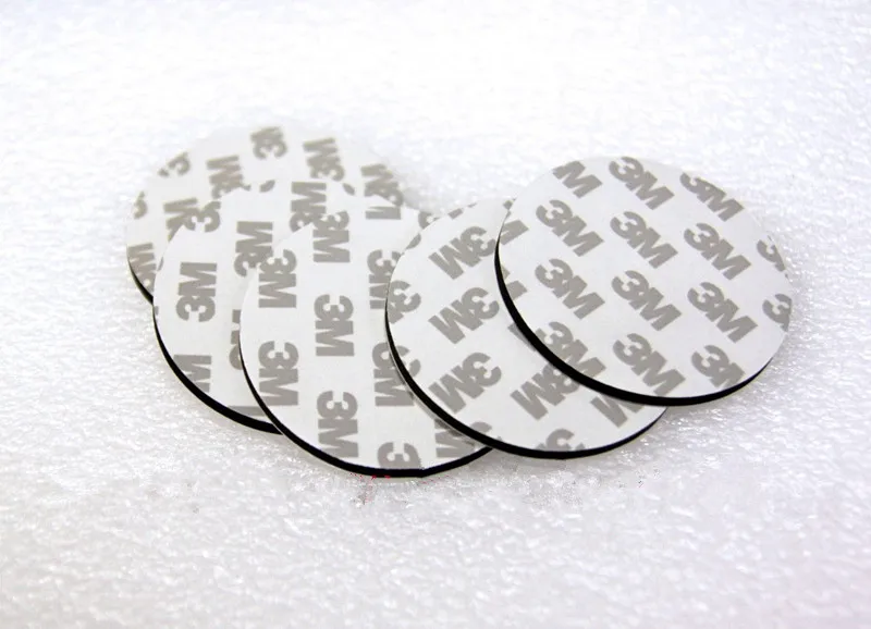 

5 Pcs 60mm Round Super Strong Double Sided Black Foam Pad Mounting Adhesive