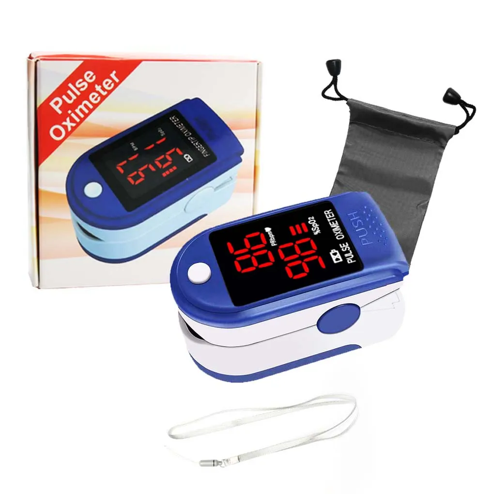 

C101J0 Digital SpO2 Fingertip Pulse Oximeter Oxygen Finger Monitor Blood Oxygen Sensor Saturation Level Meter
