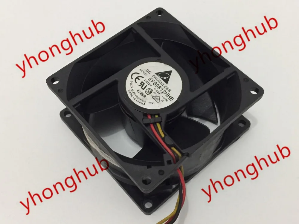 Охлаждающий вентилятор для сервера Delta Electronics EFB0812HHE F00 12 В постоянного тока а 3