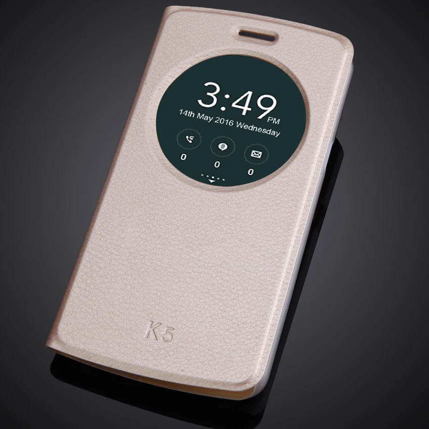 الهاتف جلد الوجه حقيبة لجهاز LG K5 X220 X220DS Q6/K5 LTE 5.0 \