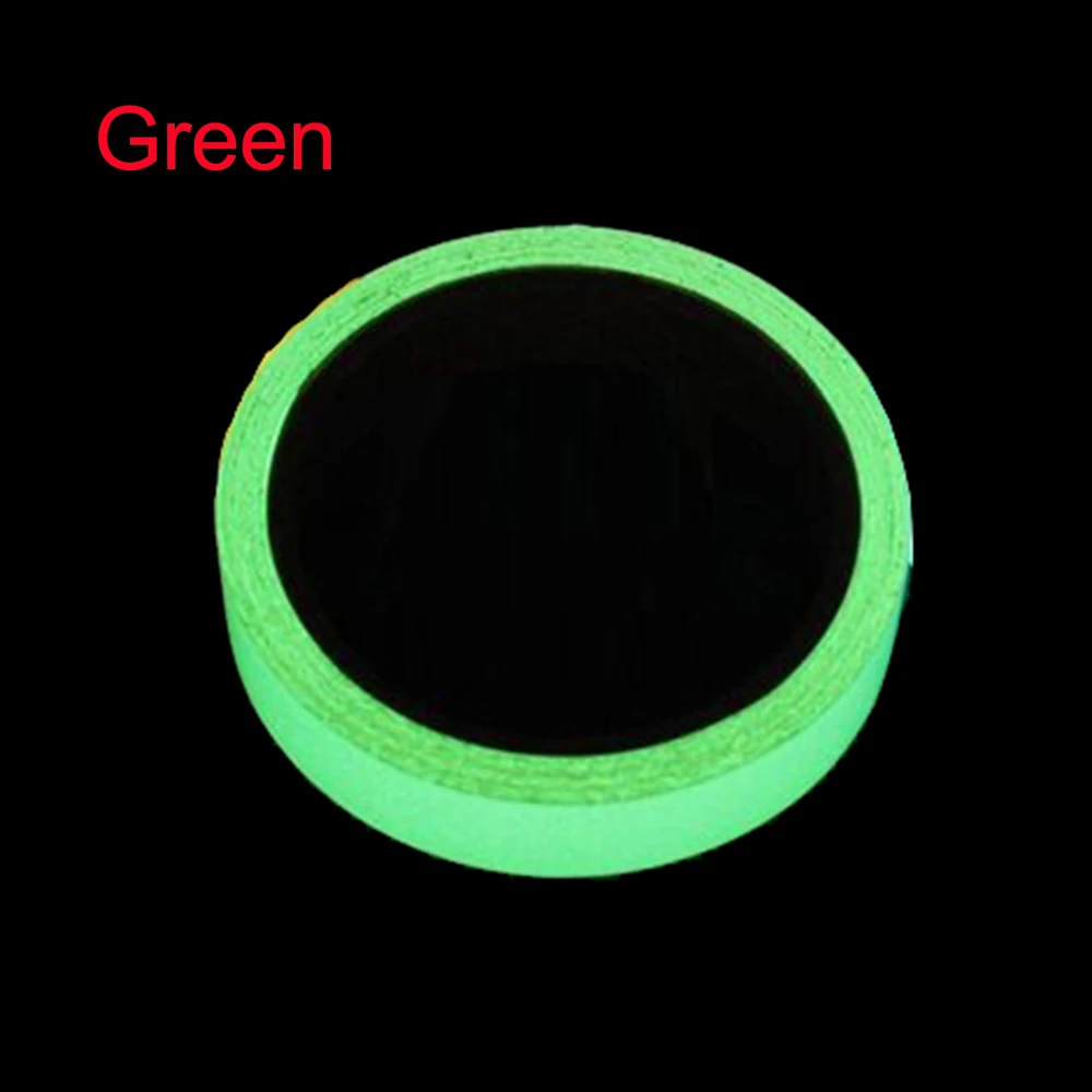 

Keythemelife 15-50mm DIY Glow Lumious tapes Night lighting emergency lines wall vinyl sticker Fluorescent Stairs Line PET DF