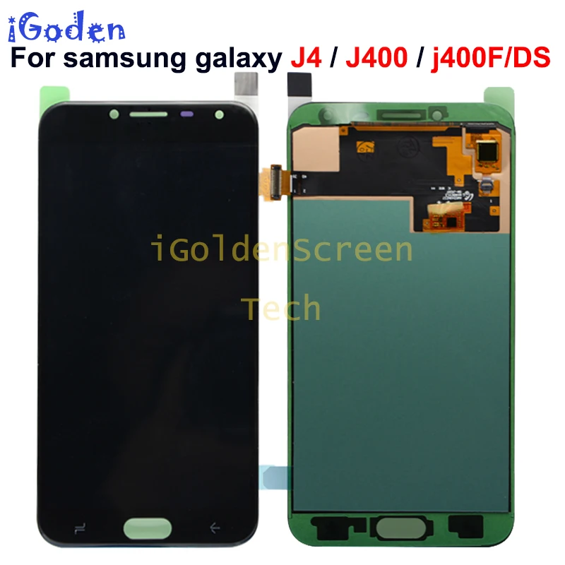 

100% test good quality for samsung galaxy J4 J400 lcd display with touch screen digitizer Assembly For Sm-j400F/DS
