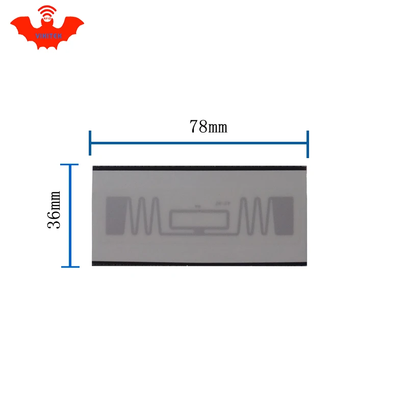 UHF RFID стираемая бирка для белья чип печати одежды 915 МГц 868 860 960 м NXP Ucode7 EPC Gen2 6C смарт