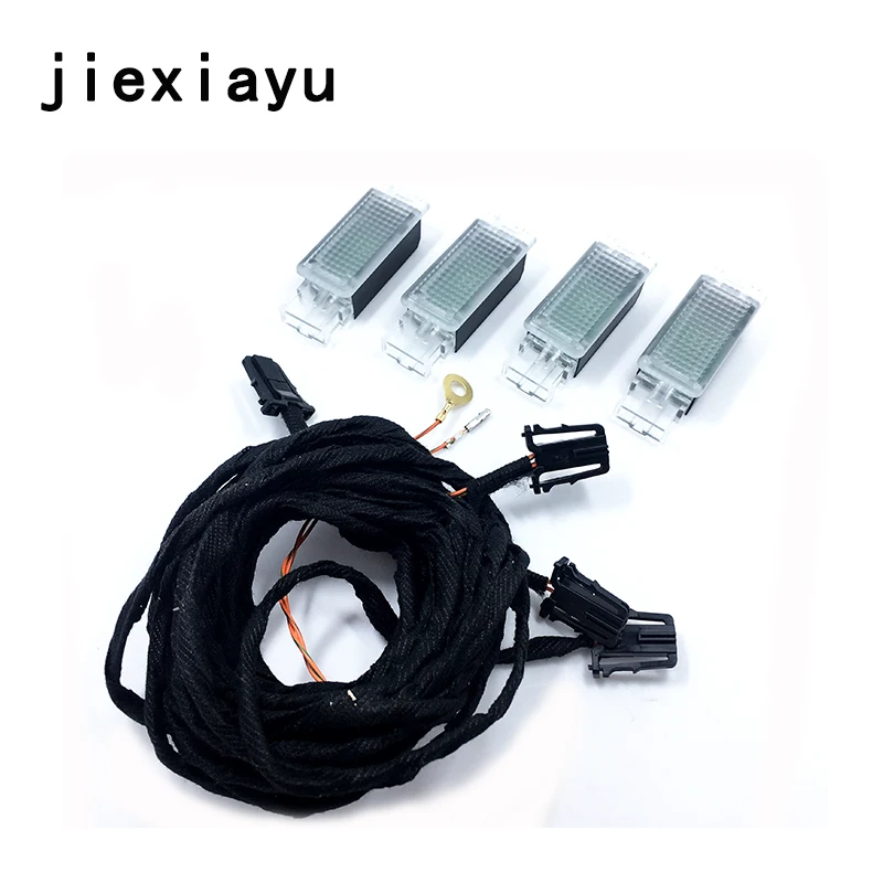 Оригинальный светодиодный светильник Footwell для Golf 6 7 Jetta MK5 MK6 Tiguan Passat B7 B8 5GG 947 409