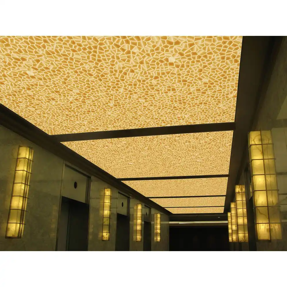 Elastic Roof Uv Print Pvc Ceiling Film Up To 5 Meters Wide With