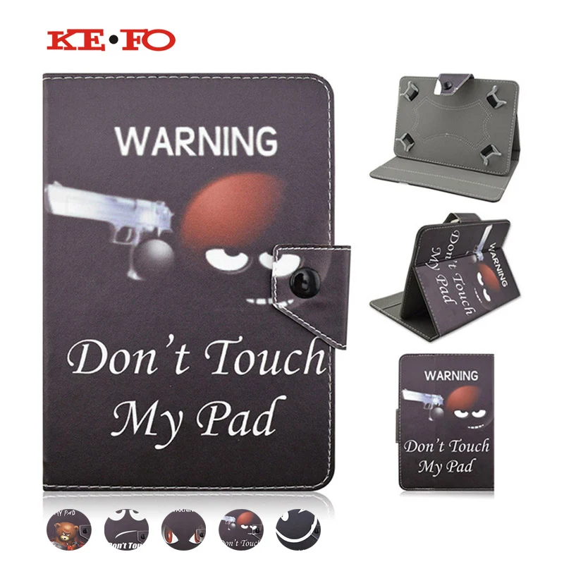 

For ipad air 2 9.7 inch Leather Case Stand Cover For SUPRA M141 10.1 inch universel Android Tablet PC PAD+Center Film+pen KF492