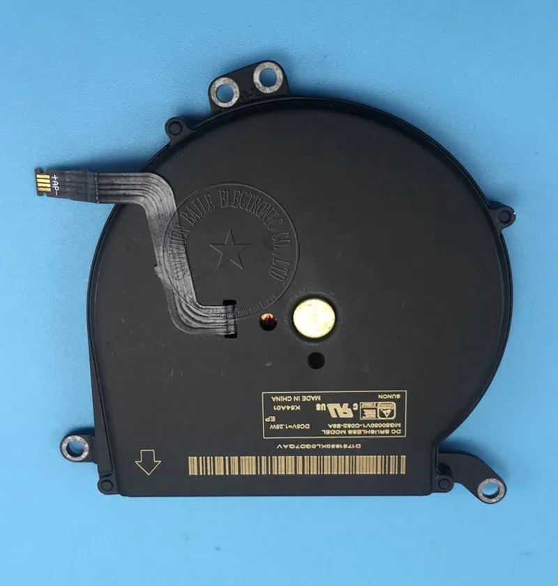 (100pcs/lot) laptop fan for New Apple Fan MacBook Air A1369 A1466 SUNON