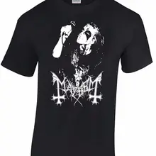 Футболка с надписью MAYHEM Dead, норвежский черный металл, Морбид, европейский стиль, Beherit, Darkthrone, Подростковый Топ из натурального хлопка с принтом, футболка