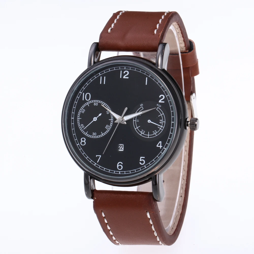 Relojes 2018 Watch Men Fashion Business Quartz Mens Watch Luxury Brand Complete Calendar Waterproof Wristwatch Relogio Masculino