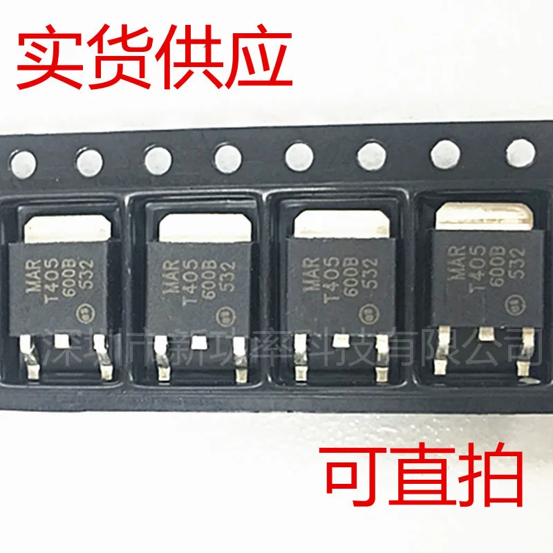 

10pcs/lot T405-600B-TR T405-600B T40560 TRIAC SENS GATE 600V 4A DPAK TO-252 In Stock