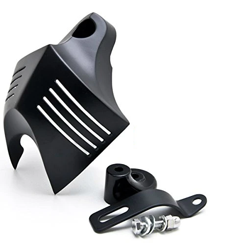 

Motorcycles Black Big Twin Horn Cover Stock Cowbell Horns For Harley Dyna Softail Sportster Electra Road King Street Tour Glide