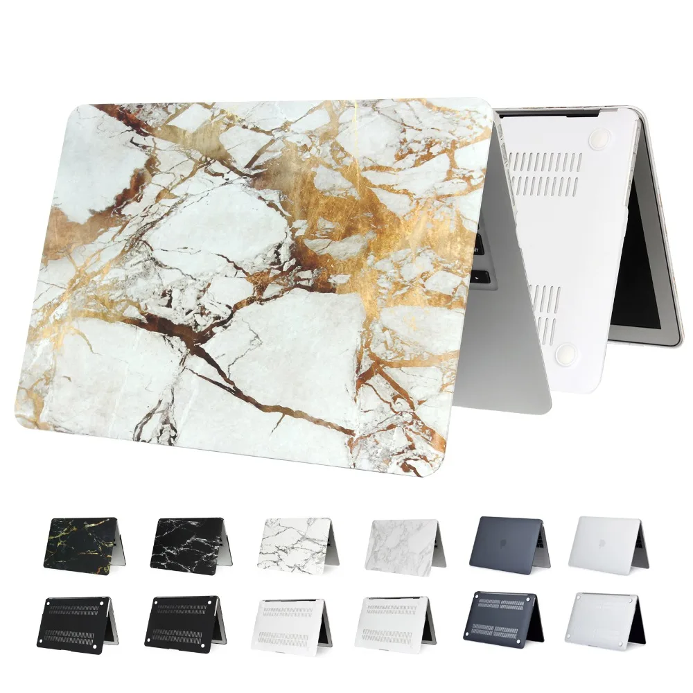 Marble Surface Matte Hard Cover For Macbook Air Pro Retina 11 12 13 15
