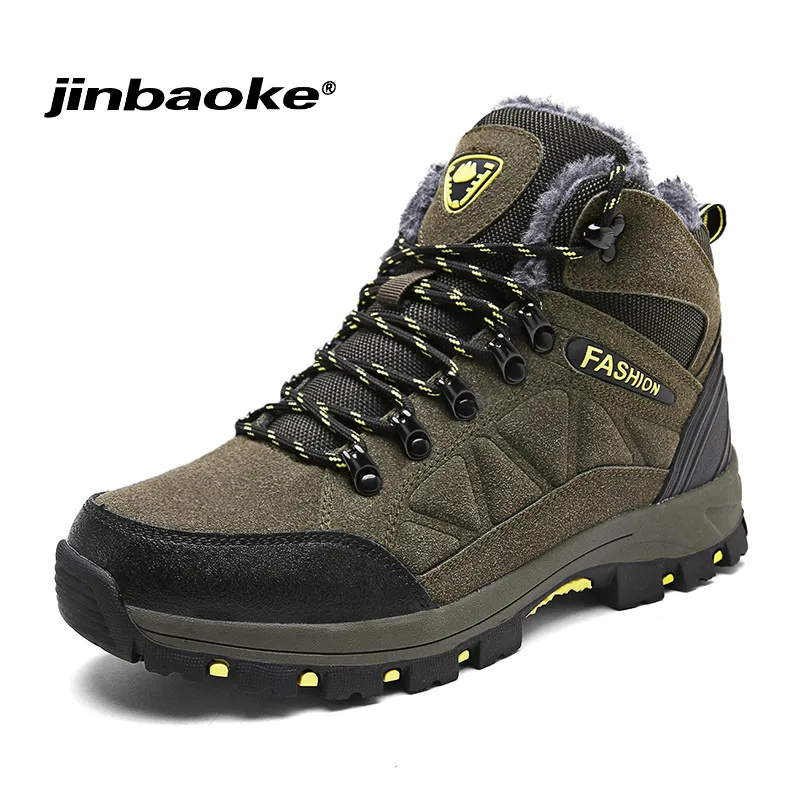 Hombre Senderismo Botas Turismo Senderismo Zapatos de Caza Antideslizantes Zapatillas de Escalada al Aire Libre para Hombre