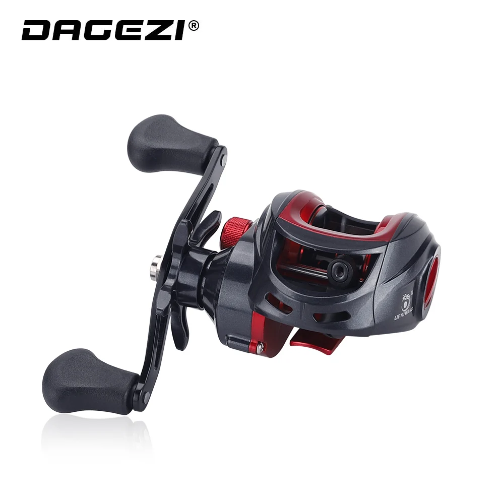 

LF 7.2:1 High Speed Baitcasting Reel Dual Brake System Reel 13BB Fishing Reel For Saltwater Fishing Tackle