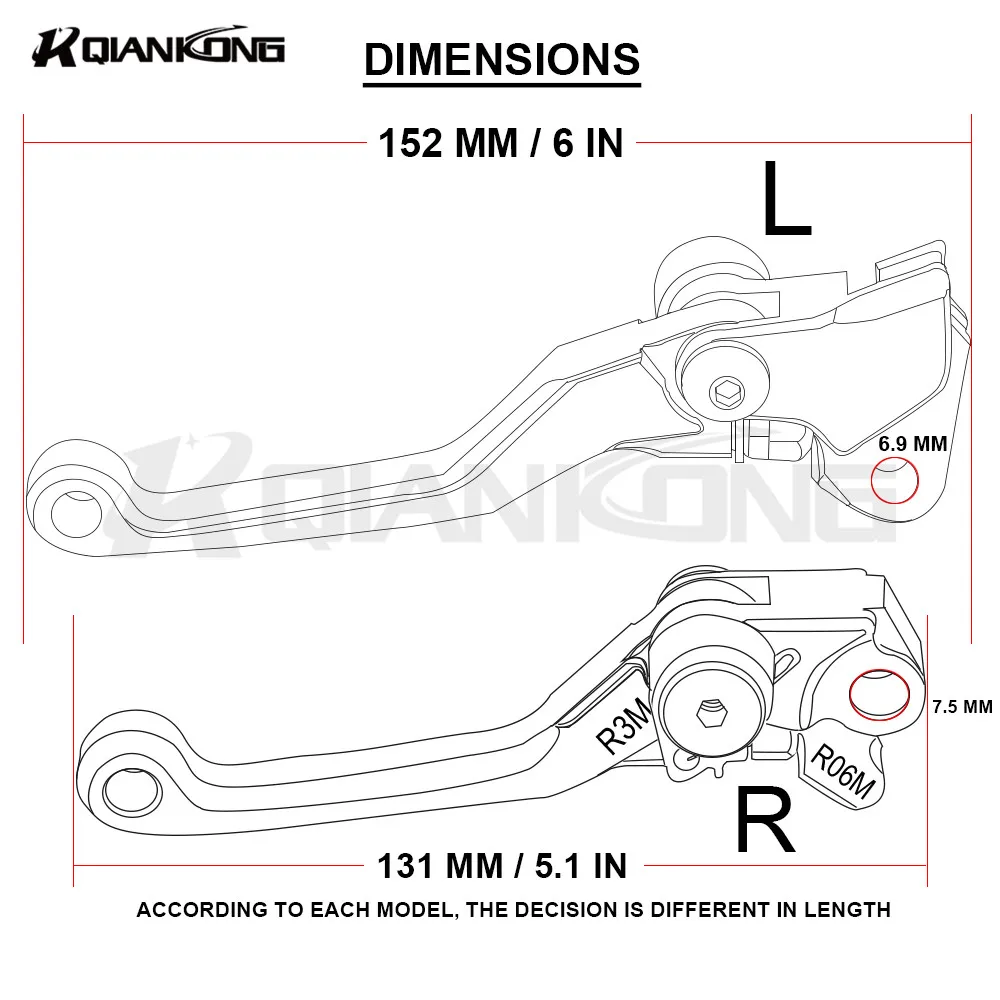 Мотоцикл для YAMAHA SEROW225/250 SEROW225 SEROW250 1986 1987 1988 1989-2015 WR250R/x 2007-16 ЧПУ Сводные сцепные рычаги