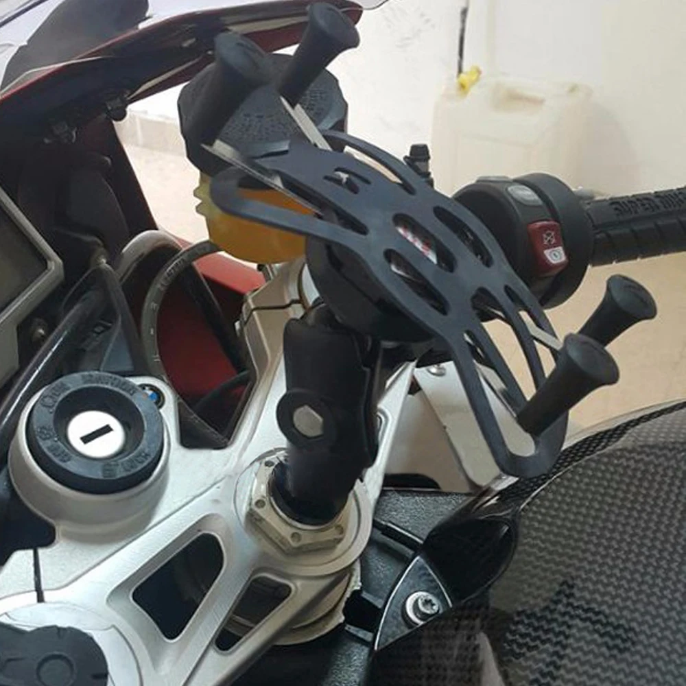 

Mobile Phone Holder USB Charger for TRIUMPH Bonneville T100/T120 Thruxton 900/1200/R Motorcycle GPS Navigation Mount Bracket