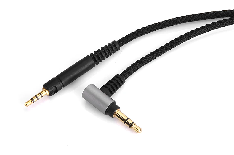 4 фута/5 фута заменить нейлоновый аудио кабель для Sennheise HD598 Cs SE SR HD599 HD 569 HD 579 HD595 HD 558 518 2,20 s 2.30i 2,30g наушники