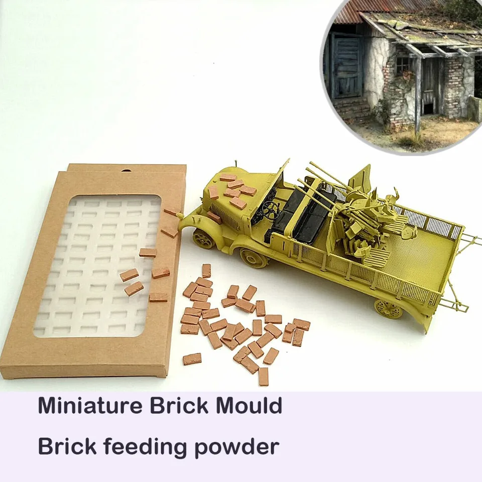 diy miniature brick mold