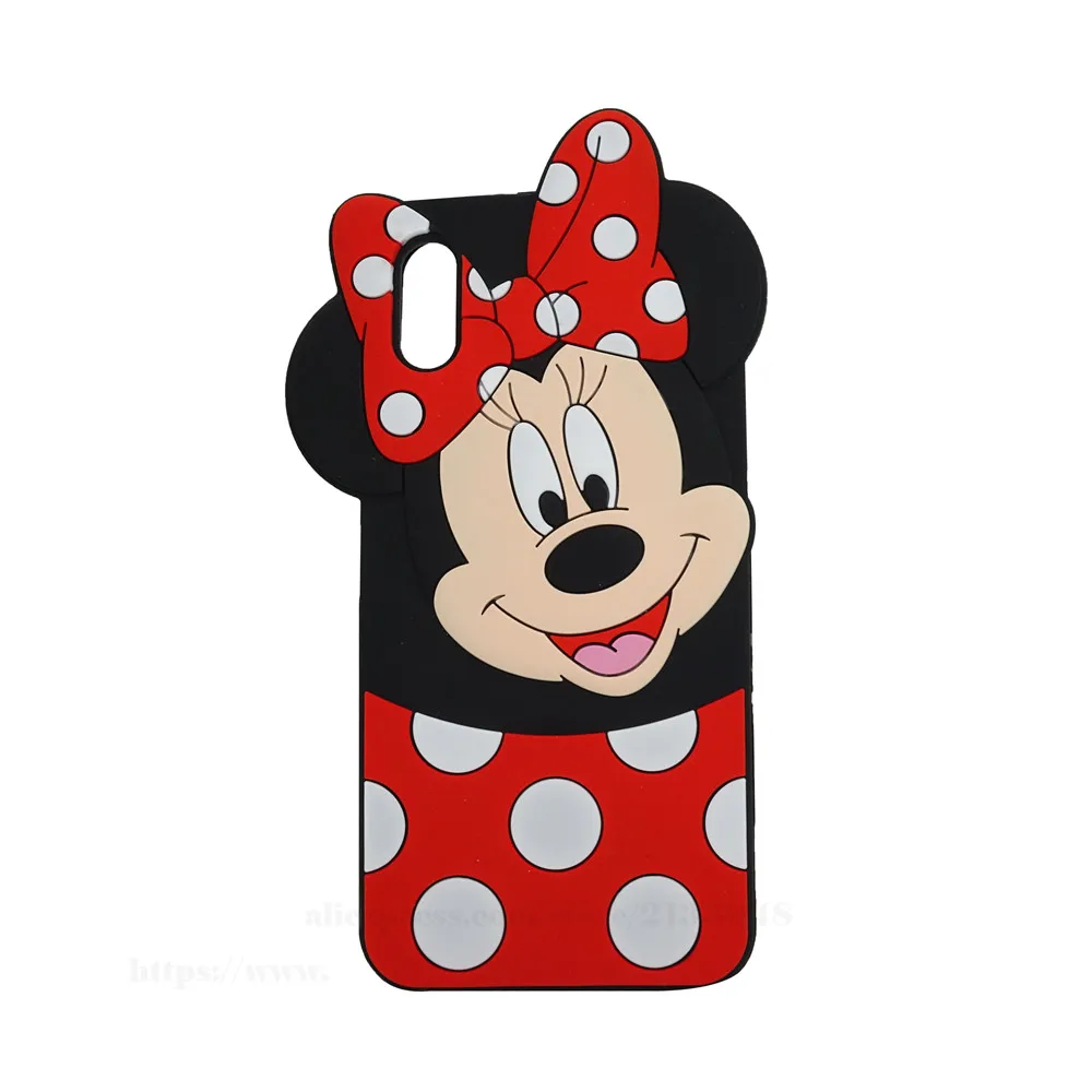 

Case For Huawei y6 pro 2019 Case Cute 3D Cartoon Minnie Silicone Cover For Huawei Y6 Pro 2019 Y 6 pro 2019 Y6Prime 2019 Enjoy 9E