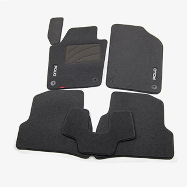 Savanini Premium Fabric Nylon Washable Car Floor Mats Carpet For