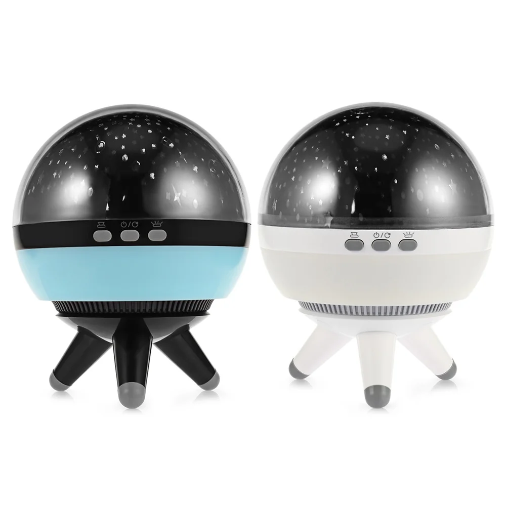 

LightMe New Design Creative Rotating Star Projector Lamp LED Night Lights With RGB Change And White Light For Home Decoration