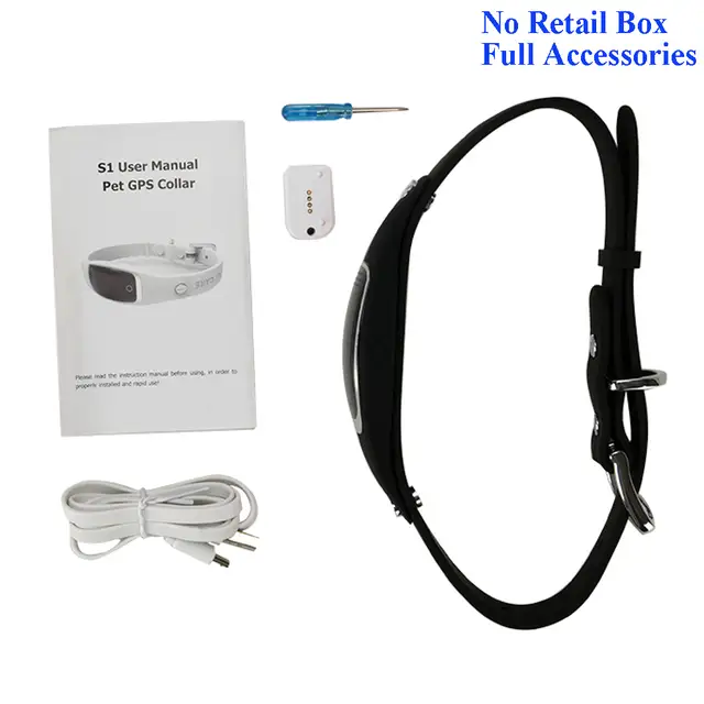 S1 Mini Pet Collar Gps Tracker Waterproof Silicon Cat Dogs