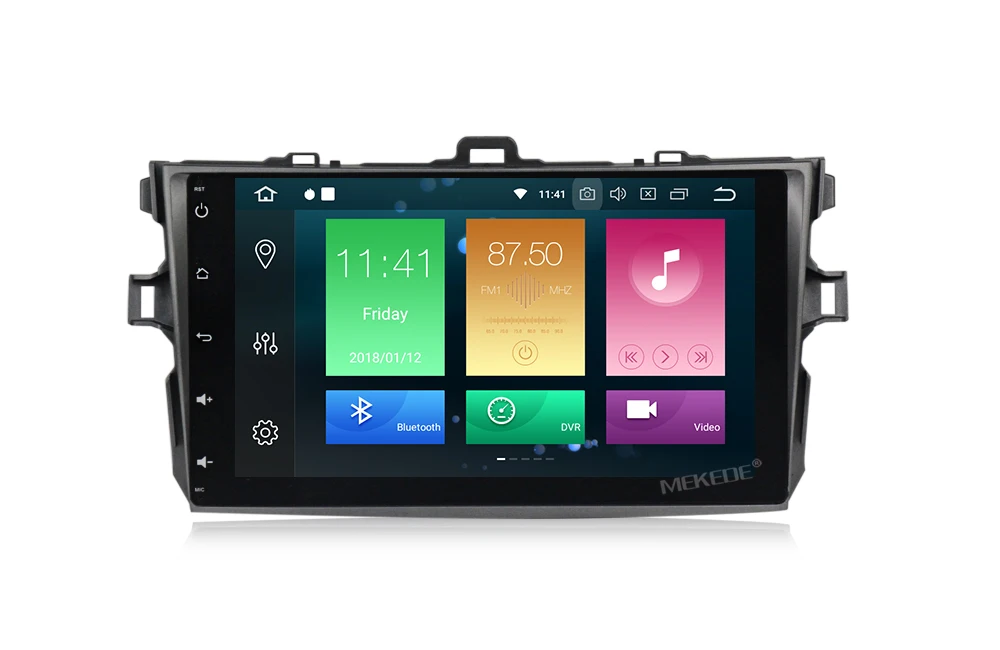 Perfect Big Screen 4G RAM Android 9.0 Octa-core Car DVD Player for Toyota Corolla E140/150 2006-2011 with Radio Wifi GPS DVR 32GB ROM 11