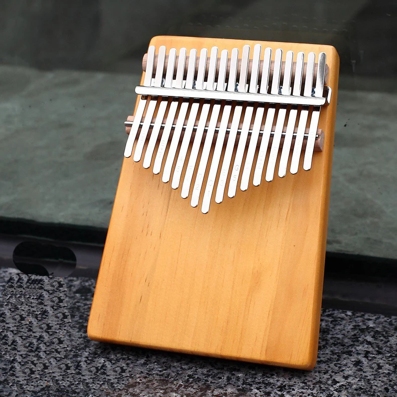 Калимба пианино 17 клавишная клавиатура портативный палец фортепиано мини твердой древесины начинающих самостоятельное обучение музыкальный инструмент дропшиппинг