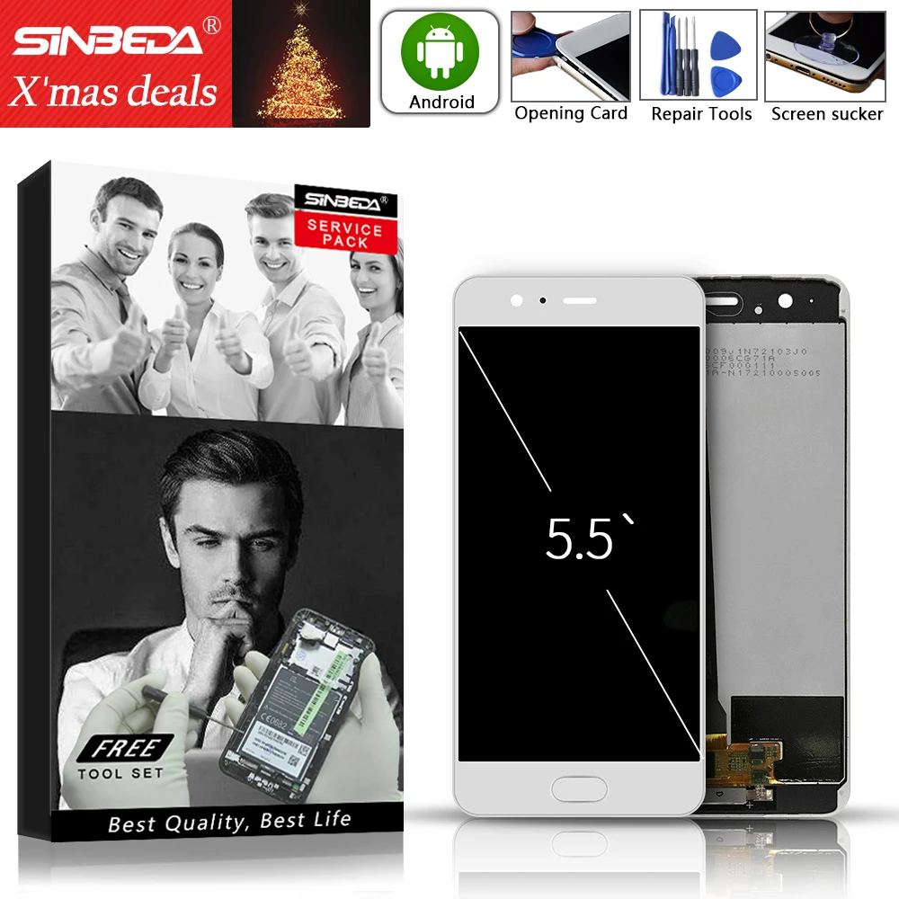 

Fingerprint For HUAWEI P10 Plus 5.5 inch LCD Display Touch Screen Digitizer with Frame P10 Plus P10+ VKY-L09 VKY-L29 VKY-AL00
