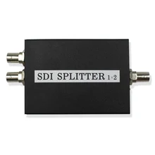 Разделитель SDI 1x2 Мультимедиа Разделение SDI Extender 1-2 адаптер портов Поддержка 1080 P ТВ видео для проектора Monitor Камера