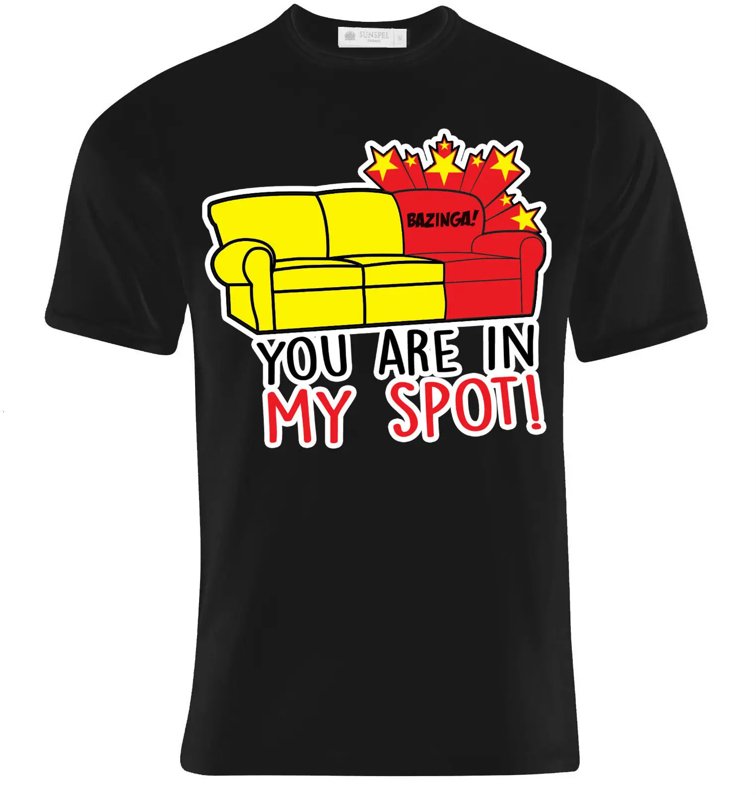 This is my Spot Sheldon bazinga big bang Funny cool T-shirt