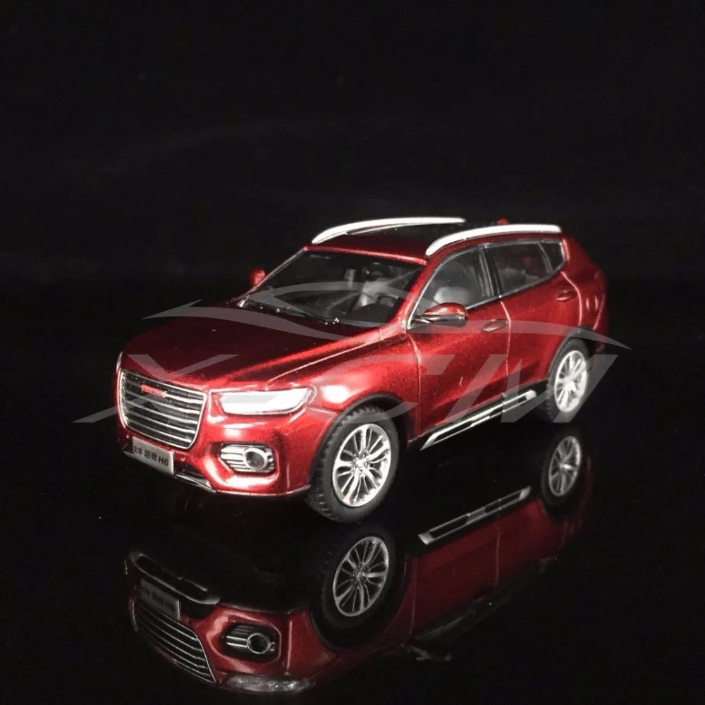 Литая модель автомобиля Great Wall новый Haval H6 1:43 можно оттянуть назад (красный) +