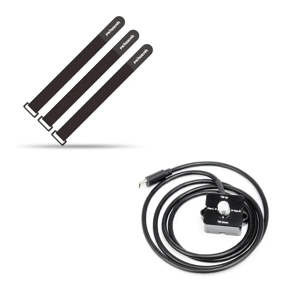 

Beholder 39"/1m Wired Remote Control Cable Integrated 5 Button Functions with Pergear Magic Stickers for Beholder DS1 MS1