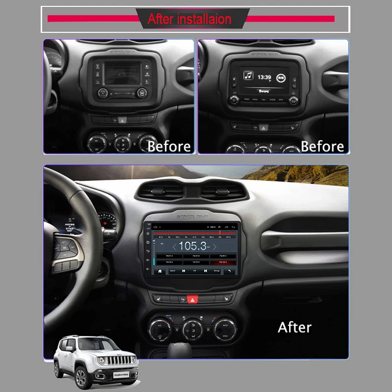 Android 8.1 Car DVD Multimedia Player 