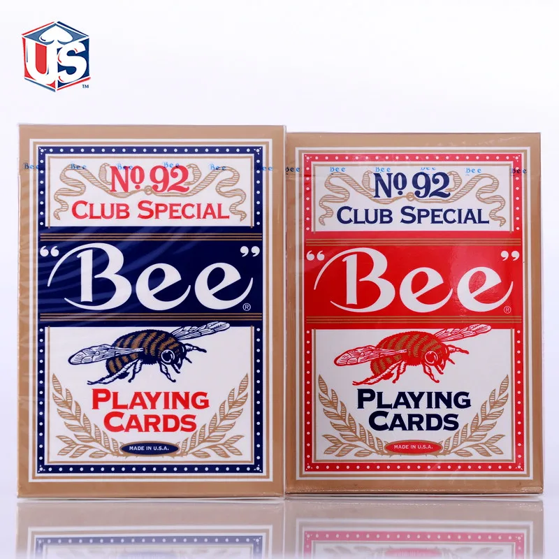 

Hot Sale High Quality Original BEE NO.92 Bees Poker Magic Playing Card Magic Deck Props